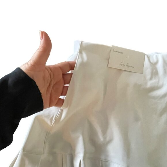 Lady Hagen Pleated Skort Size Small White Golf Tennis Athletic Moisture Wick NWT - Picture 2 of 7